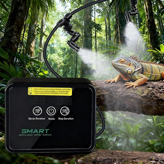 Reptile Mister System, Mister for Reptile Tank Terrarium Fogger/Humidifier & by Unknown