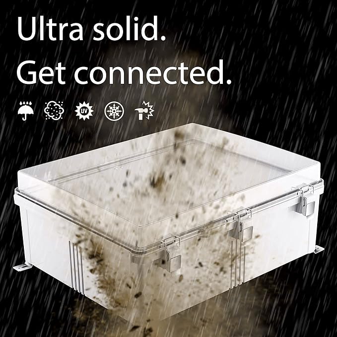 Junction Box, IP67 Waterproof Plastic Enclosure - Image 2