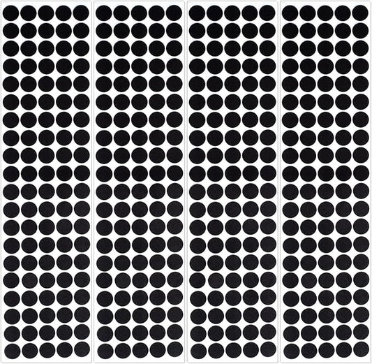 400 Pcs Small Felt Furniture Pads, Self-Adhesive EVA Foam Dot Circles, Round by Unknown