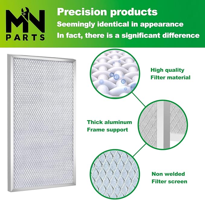 MERV 8 Filter Dehumidifier Filter Replacement Sentinel HD55 HDi65 17.2'' x - Image 3