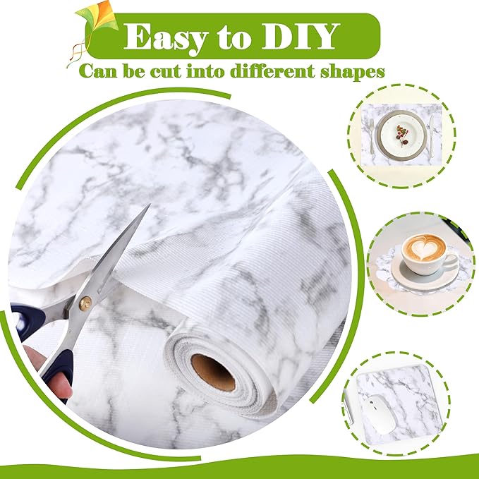 Cabinet Shelf Liner 18 Inch Wide X 20 Ft Cabinet Drawer Liners Non-Adhesive - Image 7