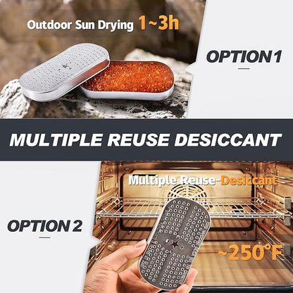 Pistol/Gun/Ammo Case Safe Dehumidifier Silica Gel - Image 5
