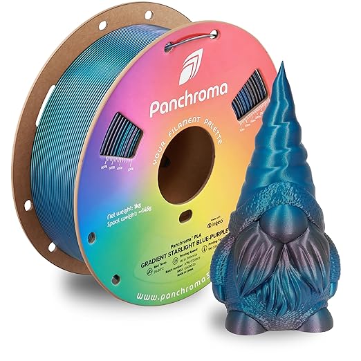 Polymaker Panchroma Gradient Starlight PLA Blue-Purple 3D Printing Filament by Polymaker