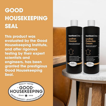 Furniture Clinic Large Leather Care Kit | Leather Cleaner + Conditioning - Image 7