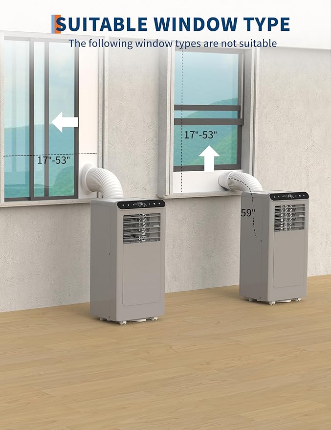 GarveeHome 8, 000 BTU Portable Air Conditioners - Image 7