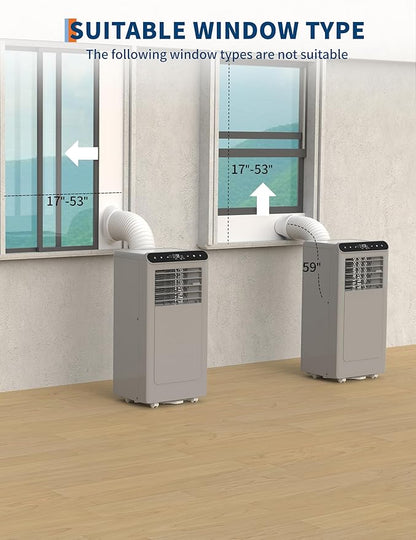 GarveeHome 8, 000 BTU Portable Air Conditioners - Image 7