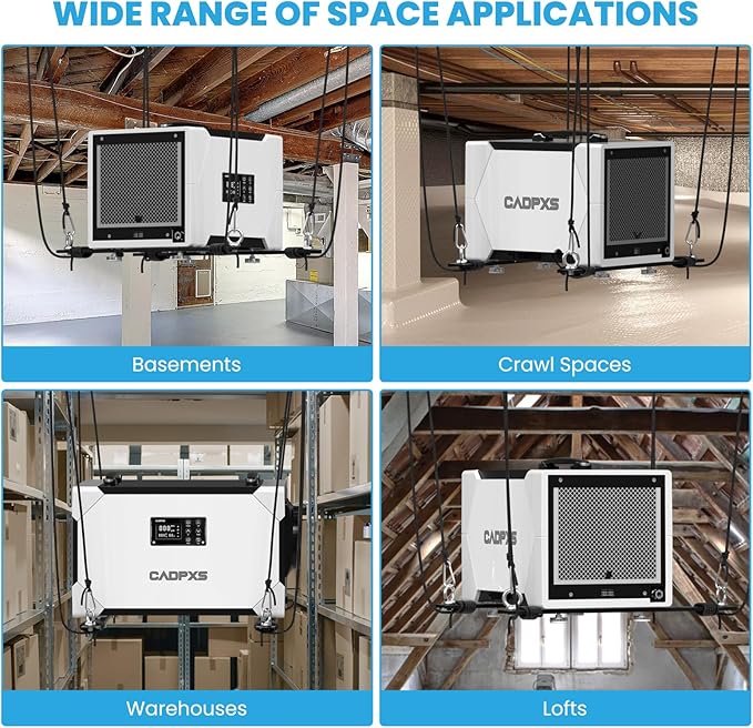 Hanging Kits for Crawl Space & Basement Dehumidifiers, Hanging Kit Improves - Image 6
