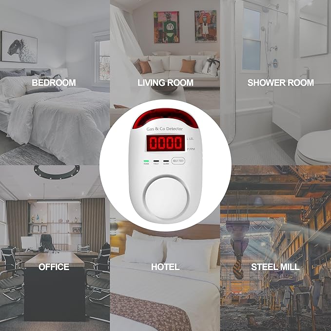 Combination Gas & Carbon Monoxide Detectors - Image 5