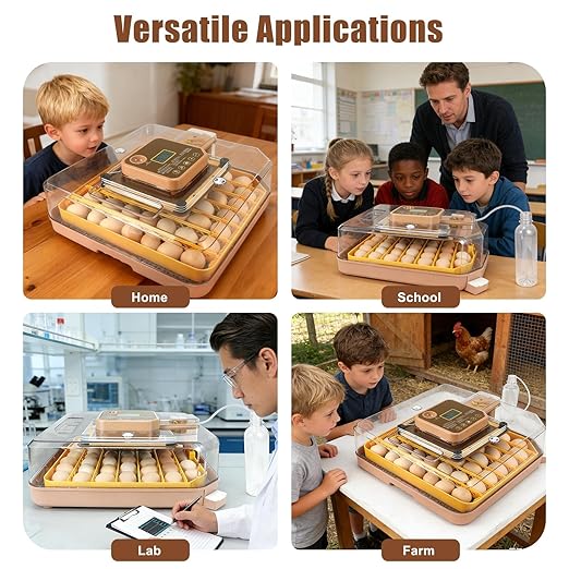4th Gen - 48 Egg Fully Automatic Incubator, 2026 Upgraded Design, Intelligent - Image 9