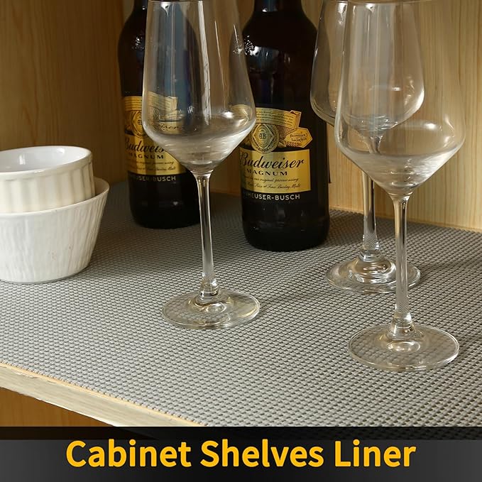iwtmm Drawer Shelf and Cabinet Liners Non-Adhesive Extra Strong Grip - Image 5