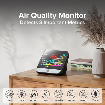 Xoopon 13 in 1 Air Quality Monitor Indoor Portable - Image 2