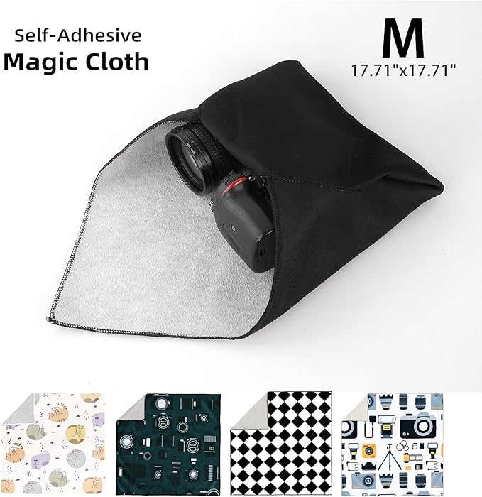 Camera wrap, Protective Wrap, Magic Self-Adhesive Cloth, 17.71"x17.71" - Image 2