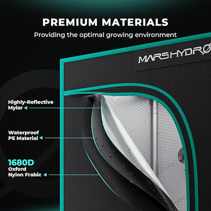 MARS HYDRO 2x2x4 Advanced Grow Tent, - Image 2