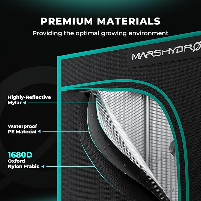 MARS HYDRO 4x2x5 Advanced Grow Tent, - Image 2