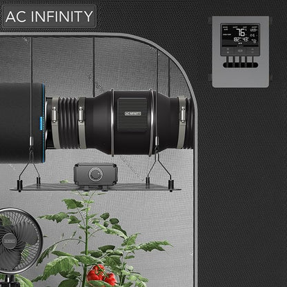 AC Infinity CLOUDLINE PRO T12, Quiet 12” Inline Duct Fan - Image 7