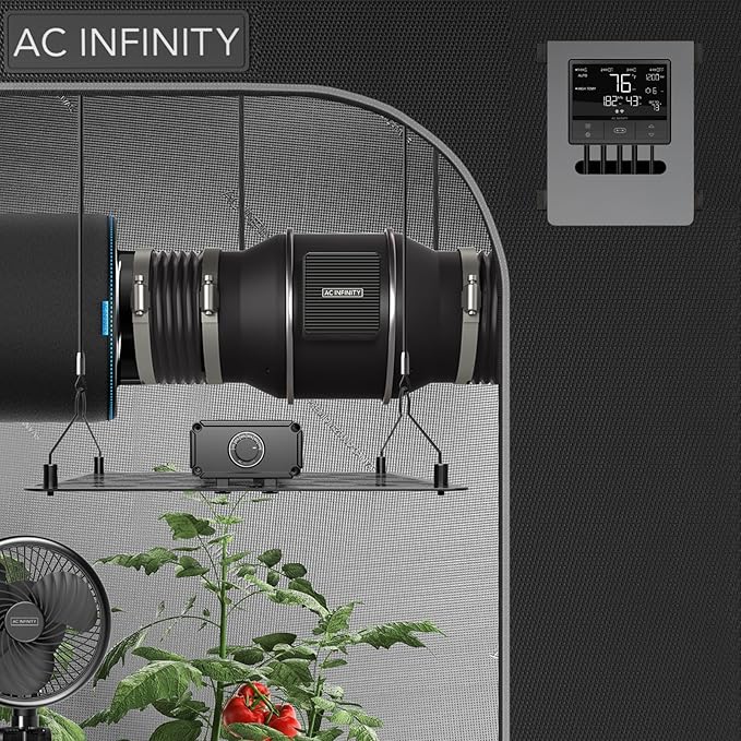 AC Infinity CLOUDLINE PRO T8, Quiet 8” Inline Duct Fan - Image 7