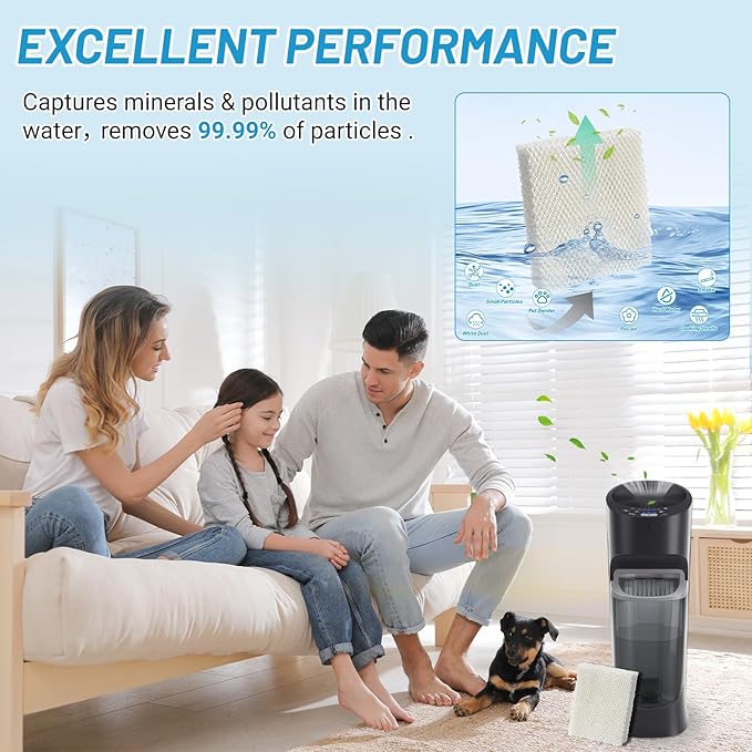 Lemige 4 Pack Humidifier Wicking HFT600 Filters T Compatible - Image 3