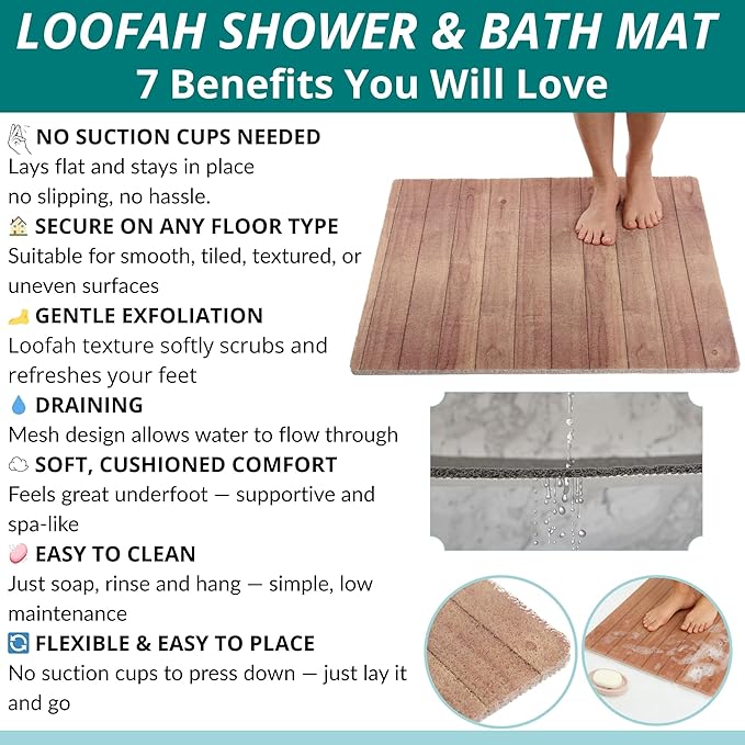 Square Shower Mat - Image 4