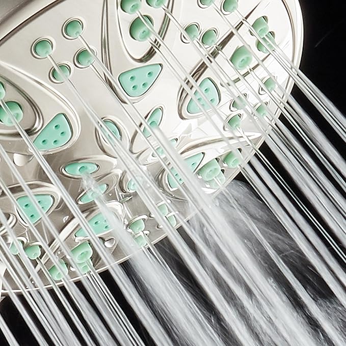 AquaDance Antimicrobial – Anti-Clog High-Pressure 6-Setting Shower Head - Image 9