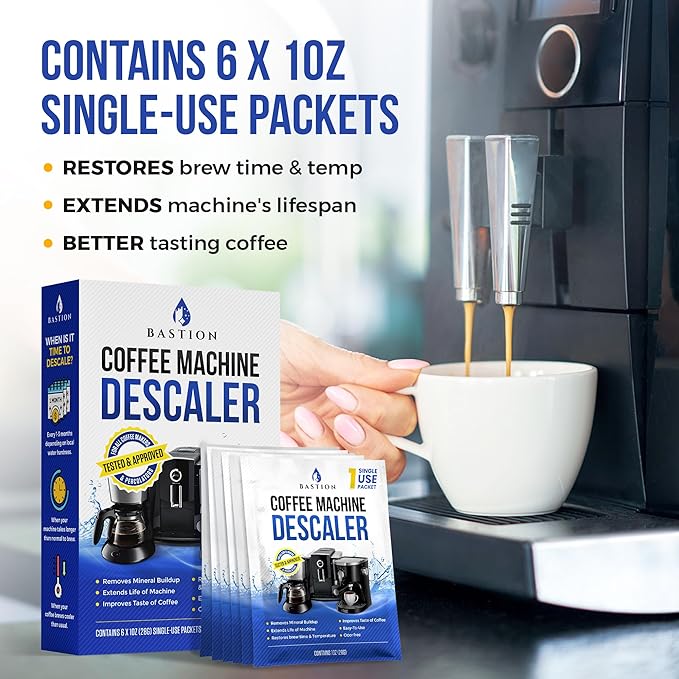 Descaling Powder Solution Coffee Machine Descaler Cleaner | Compatible - Image 3