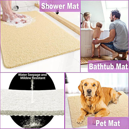 Shower Mats Non Slip, 16x36'' Long Bathtub Mat Non-Slip - Image 6