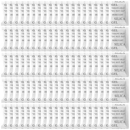 100PCS 5 Gram Premium Silica Gel Packets, Desiccant Packs by SmaringWing