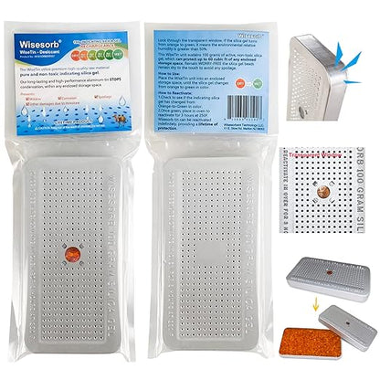 100 Gram 20 Pack Indicating Silica Gel Canister, Gun Safe Dehumidifier - Image 5