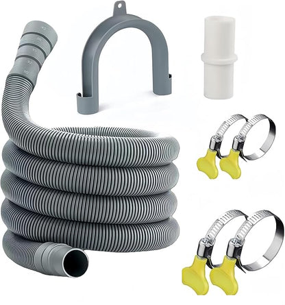 Universal Washing Machine Drain Hose Kit, 10FT Extra Long by Unknown