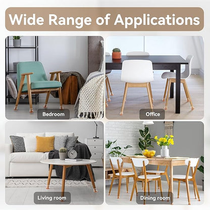 24PCS Upgraded Silicone Chair Leg Floor Protectors - Image 7