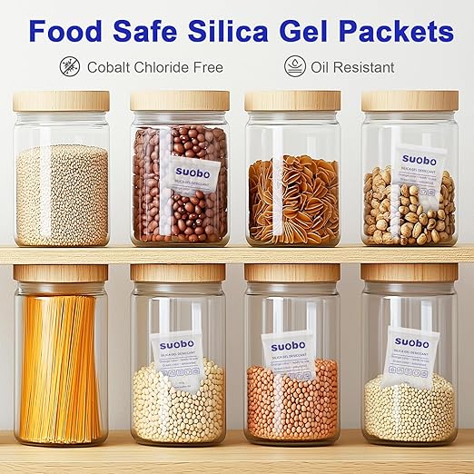 Silica Gel Packets, 100 Gram 20 Packs Moisture Absorbers - Image 3