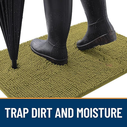 OLANLY Dog Door Mat for Muddy Paws 44x24, Absorbs Moisture and Dirt, Absorbent - Image 2