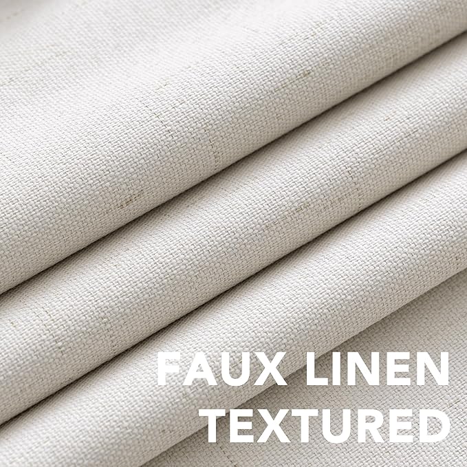 H.VERSAILTEX Ivory Blackout Curtains - Image 4