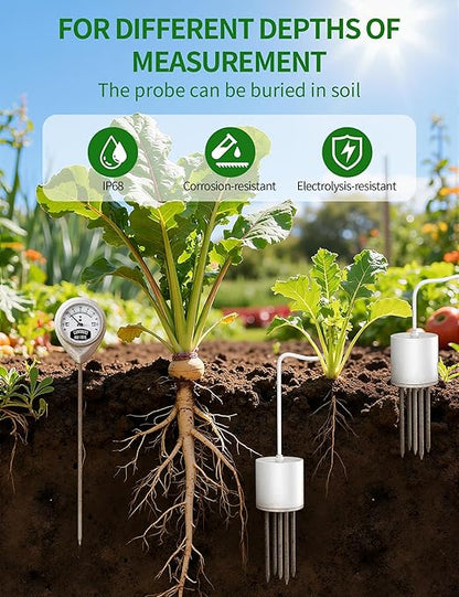 7 in 1 Soil Test Kit, Digital Soil Meter - Image 4