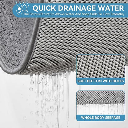 Non Slip Shower Mat Bathtub Mat 16x24 Inch, Quick Dry Bath Mat - Image 5