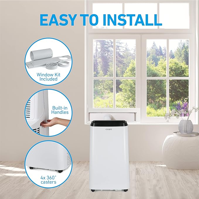 Coby CBPAC815 3-in-1 AC Unit, Dehumidifier & Fan, 000 Portable-air-conditioners - Image 5