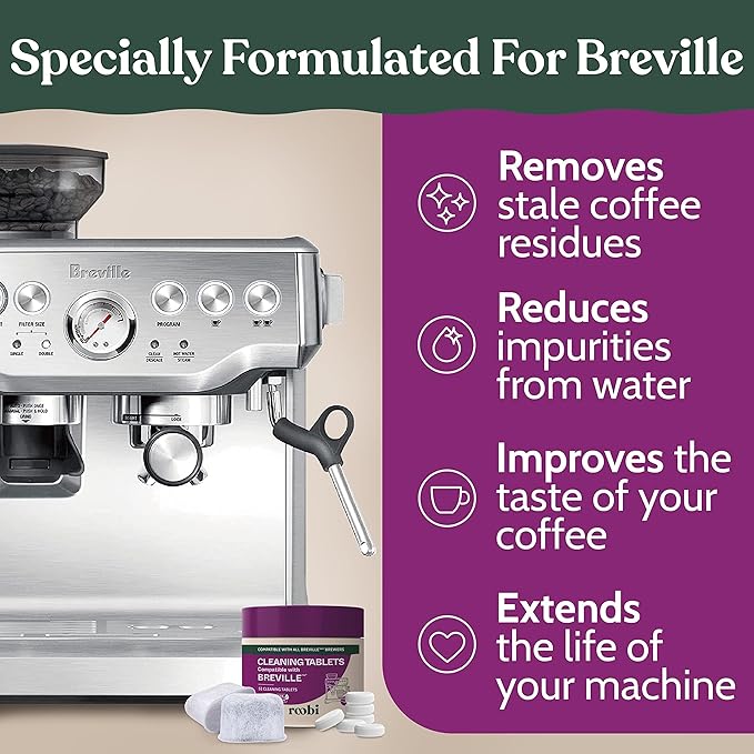 Roobi Breville Compatible Espresso Machine Cleaning & Maintenance Kit. Includes - Image 6
