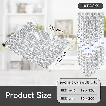 FIFTY FEET 12"x120" Non-Adhesive Shelf Liner - Image 5