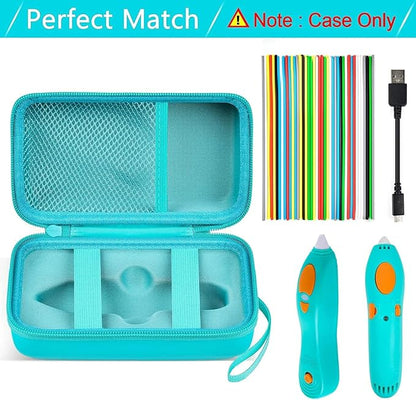 ANKHOH Case for 3Doodler Start+ Essentials 3D Pen for Kids, EVA Shell/Wrist - Image 2