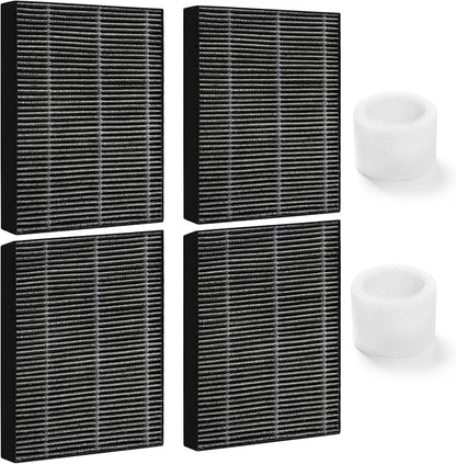 4-Pack Humidifier Premium Replacement Filters by Gazeer