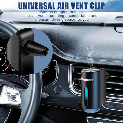 FeatWell Car Aromatherapy/Fragrance car Air fresheners/Humidifier Essential Oil - Image 4
