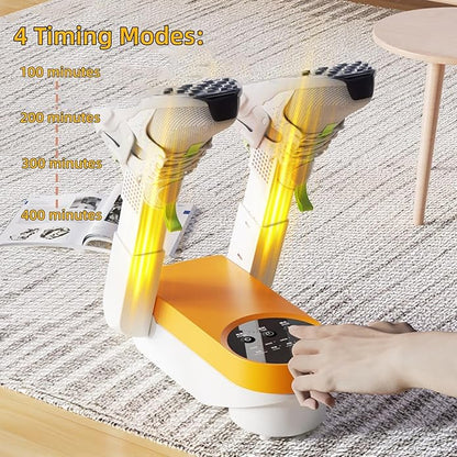Aottop 160W Shoe Dryer for Boots & Shoes, 4 Drying Modes, 100-400 Minutes Timer - Image 4