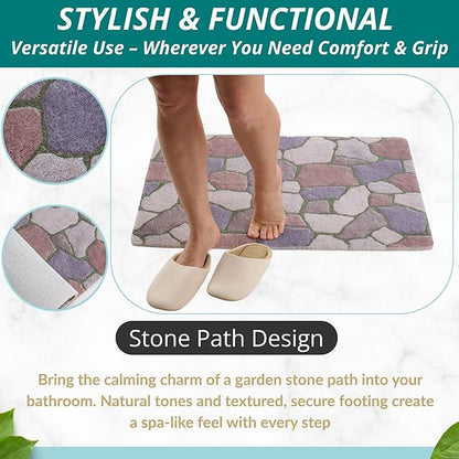 Enkosi Loofah Non-Slip Shower Mat - Image 5
