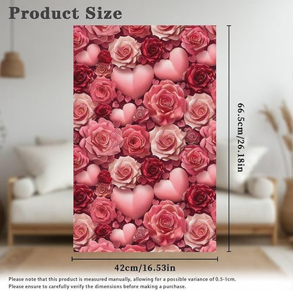 Valentine's Rose Headrest Cover - Image 6