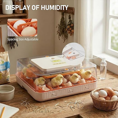 Winado Incubators for Hatching Eggs, 56 Egg Incubator - Image 6
