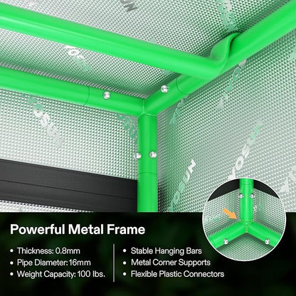 VIVOSUN D948 2-in-1 9x4 Grow Tent - Image 7