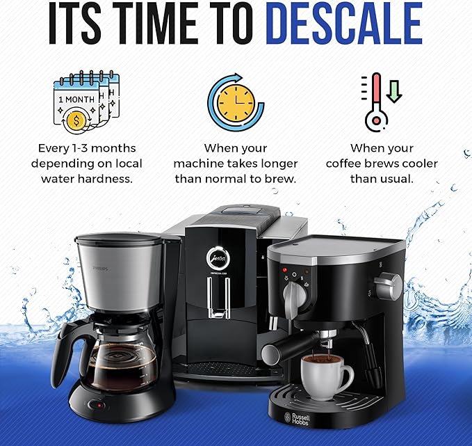 Descaling Powder Solution Coffee Machine Descaler Cleaner | Compatible - Image 9