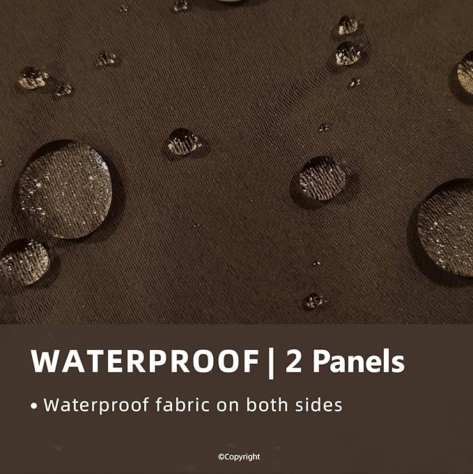 Waterproof Outdoor Curtain W52 x L84 - Image 2