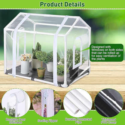 Mini Greenhouse with Potting Mat - Image 4
