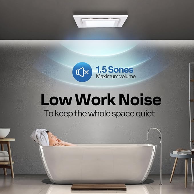 VIVOHOME Bathroom Exhaust Fan - Image 6