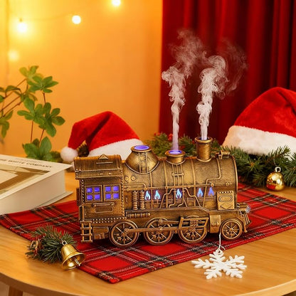 Valentine's Day Train Humidifier 300ml, Dual Mist Outlets Cool Mist Diffuser - Image 7
